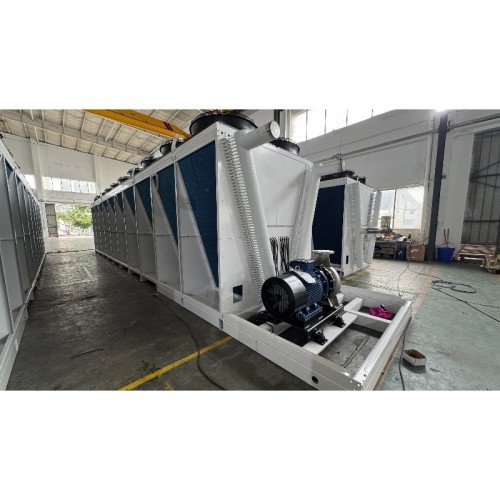 3.0MW Stainless Steel Tube V-type Dry Cooler for Mining Field