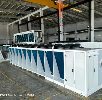 3.0MW Stainless Steel Tube V-type Dry Cooler for Mining Field