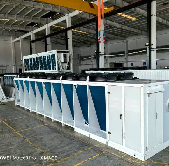 3.0MW Stainless Steel Tube V-type Dry Cooler for Mining Field