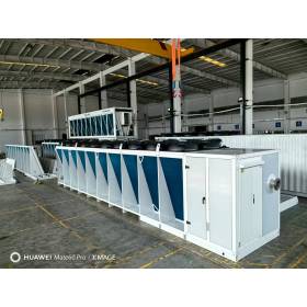 3.0MW Stainless Steel Tube V-type Dry Cooler for Mining Field