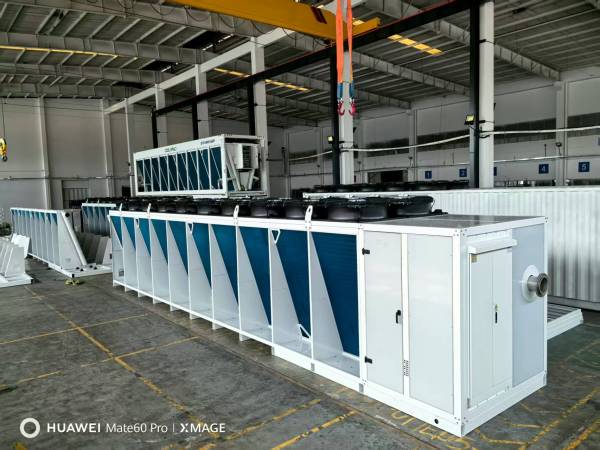 3.0MW Stainless Steel Tube V-type Dry Cooler for Mining Field