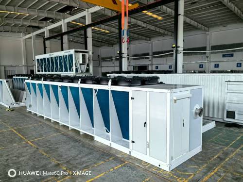 3.0MW Stainless Steel Tube V-type Dry Cooler for Mining Field