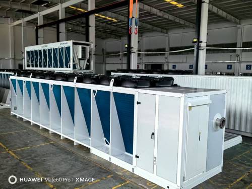 3.0MW Stainless Steel Tube V-type Dry Cooler for Mining Field