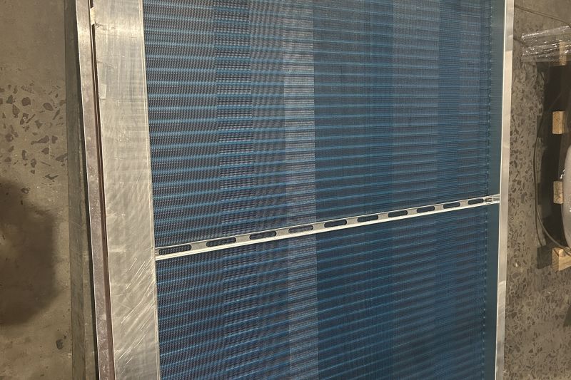 Boyi Cooling 1Row heater and 2Rows cooler unit for greenhouse climate control ready for export packing