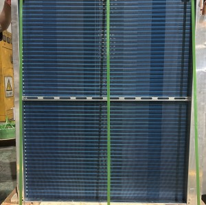BOYI Customized 1Row Heater and 2Rows Cooler for Greenhouse in Netherlands