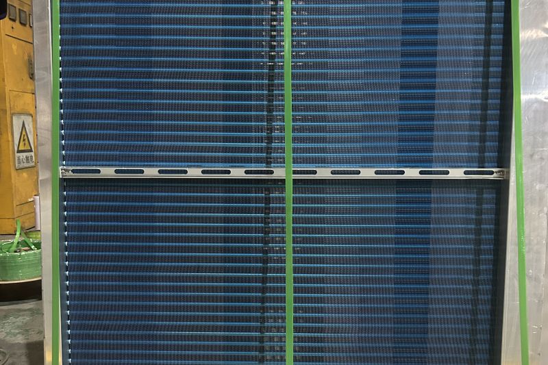 BOYI customized 1-row heater and 2-row cooler coil for greenhouse cultivation