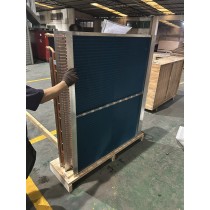 Customized 1Row Heater and 2Rows Cooler for Greenhouse in Netherlands