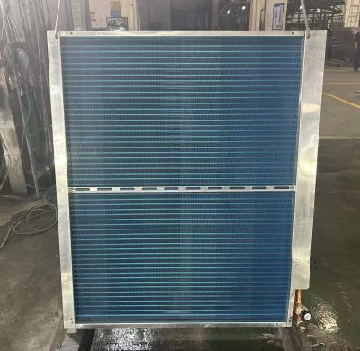 Customized 1Row Heater and 2Rows Cooler for Greenhouse in Netherlands