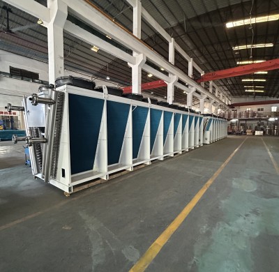 2.5MW Stainless Steel Tube V-type Dry Cooler for Mining Field