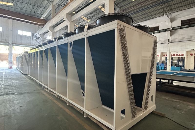 Engineering review of a V-type dry cooler coil design at Boyi Cooling