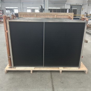 Black epoxy resin aluminum foil condenser