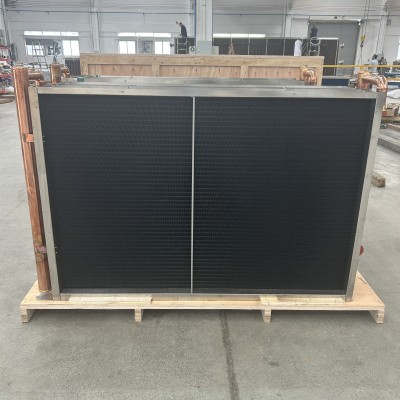 Black epoxy resin aluminum foil condenser