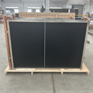Black epoxy resin aluminum foil condenser