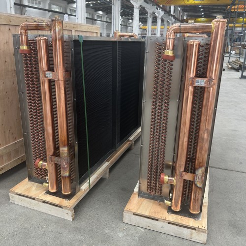 Black epoxy resin aluminum foil condenser