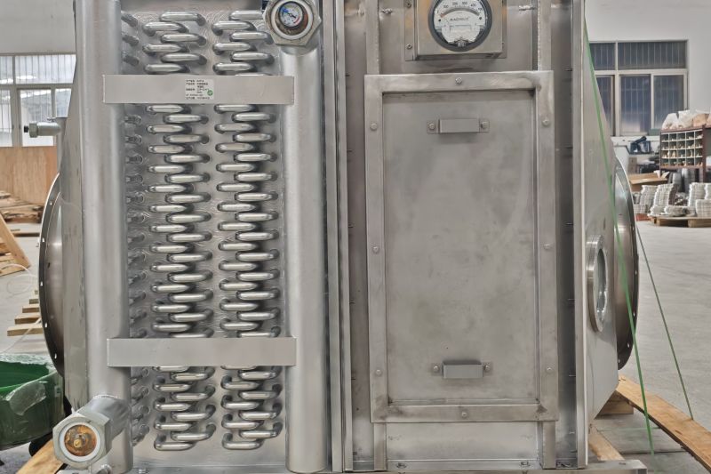 All stainless steel high temperature cooler manufactured by Boyi Cooling