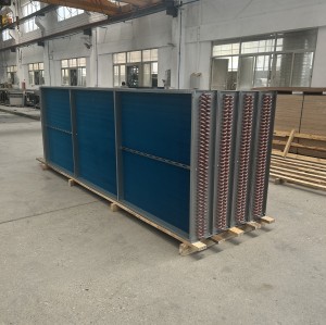 5/8W Copper Tube Dry Cooling Coil for Pharmaceutical Factory
