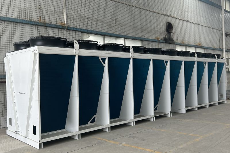 Boyi Cooling 2.5MW Stainless Steel Tube V-type Dry Cooler for data centers