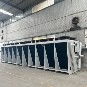BOYI Customized 2.5MW Stainless Steel Tube V-type Dry Cooler for Data Centers