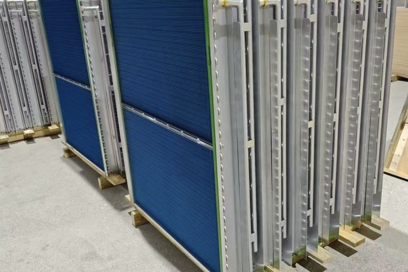 Custom heater and cooler coil for greenhouse application