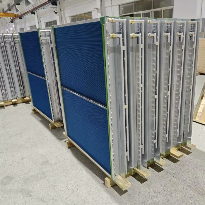 BOYI Customized 1Row Heater and 2Rows Cooler for Greenhouse in Netherlands