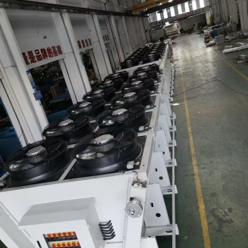 100KW Copper Tube V-type Dry Cooler for Mining Field