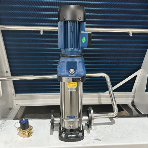 60KW Copper Tube V-type Dry Cooler for Chemical Industry