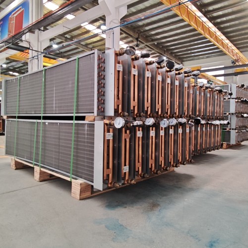 10.5KW Copper Tube Condenser for Battery Capacity Heat Transfer