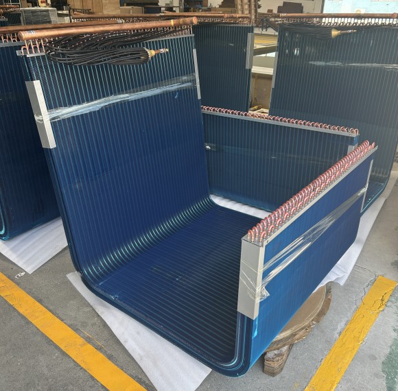 BOYI customized U-type copper tube Evaporator Coil