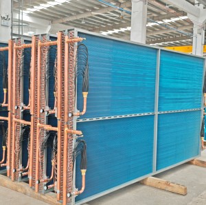 BOYI customized 9.52mm copper tube evaporator coil for Food Tower