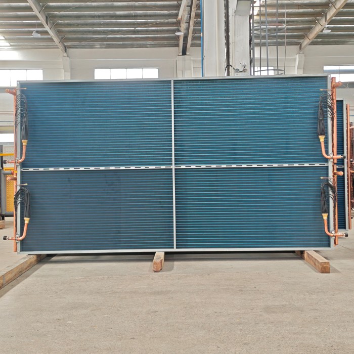 BOYI customized 9.52mm copper tube evaporator coil for Food Tower