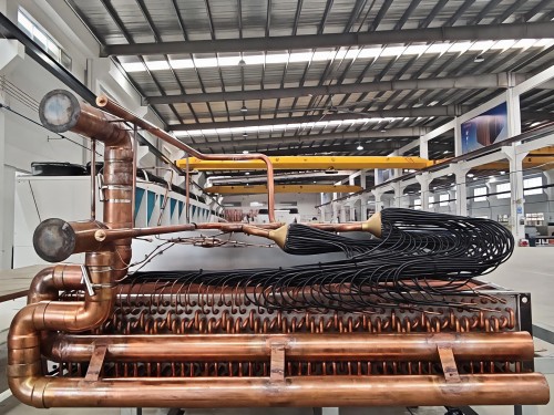 All Copper Finned Tube Evaporator Coil for Air Conditioning Systems