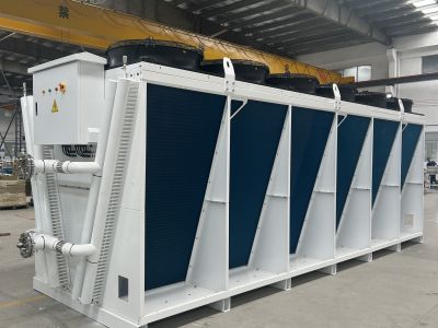 BOYI customized 1880KW SS Tube V-type Dry Cooler