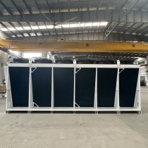 BOYI customized 1880KW SS Tube V-type Dry Cooler for Data Center Cooling