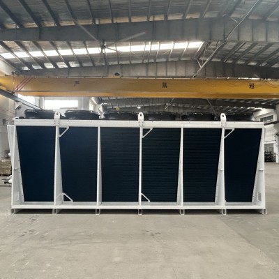 BOYI customized 1880KW SS Tube V-type Dry Cooler for Data Center Cooling