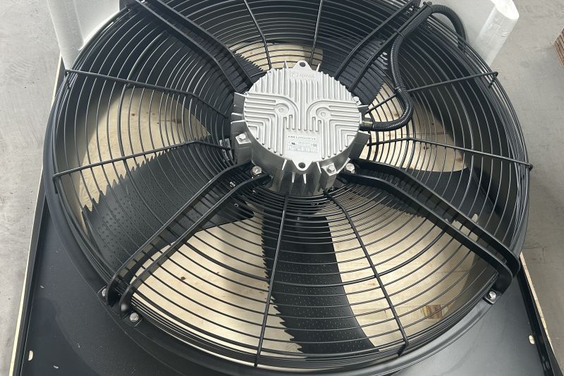 Custom dry cooler assembly and material details