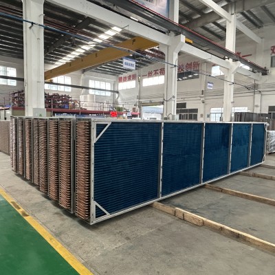 BOYI customized Ø15.88mm copper tube condenser for Steel desiccation