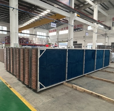 BOYI customized Ø15.88mm copper tube condenser for Steel desiccation