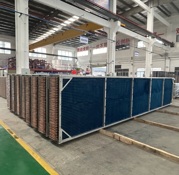 BOYI customized Ø15.88mm copper tube condenser for Steel desiccation