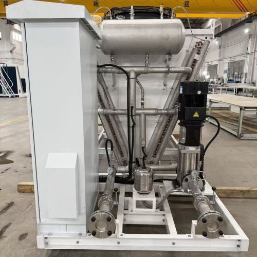 BOYI customized 174KW copper tube V-type Dry Cooler for Daily Chemicals Industry