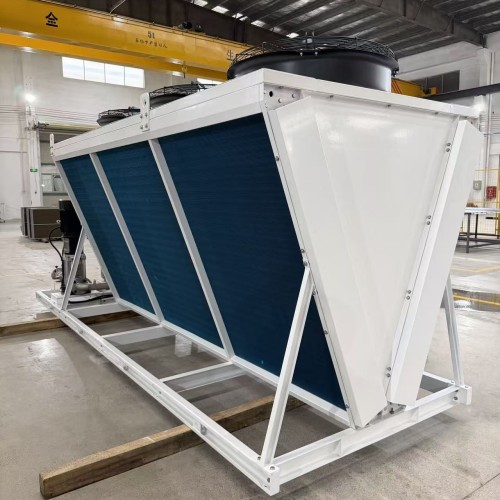 BOYI customized 174KW copper tube V-type Dry Cooler for Daily Chemicals Industry
