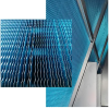 Corrugated fins, Louvered fins and black fins in finned tube heat exchanger