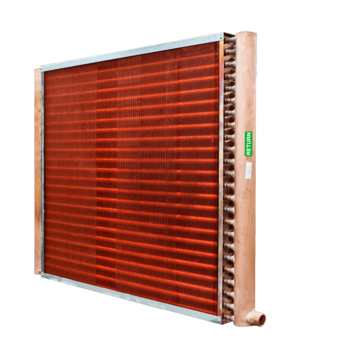 Custom Steam Coils with different materials