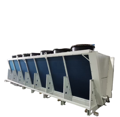 1266KW Stainless Steel Tube V-type Dry Cooler for Data Center