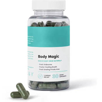 Oranvital Body Magic Chlorophyll Capsules Body Deodorizing Chlorophyll Supplements