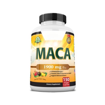 Oranvital Maca Capsules Maca Extract Maca Root Capsules Supplement Support Energy Stamina