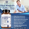 Oranvital Magnesium Citrate magnesium threonate Capsule Pills supplement magnesium complex for Sleep Muscle Relaxation