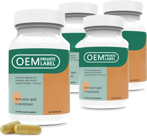 Oranvital Gut Hhealth Supplement Bloating Relief Gut health Capsules for Restore Digestion Regulate Bowel Movement Probiotics