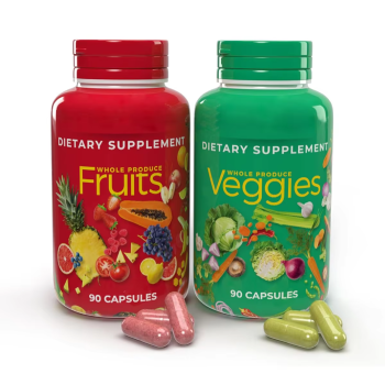 Oranvital Fruits Veggies Vitamins Capsules for Women Men and Kids