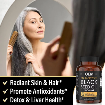 Oranvital Black Seed Oil Softgel Capsules Premium Cold Pressed Nigella Sativa Producing Pure Black Cumin Seed Oil Non GMO Vegetarian 120 Softgels