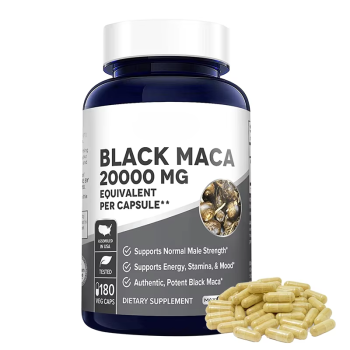 Oranvital Maca Root Capsules for Men and Women 180 Pills High Potency Extract Non GMO and Gluten Free Formula